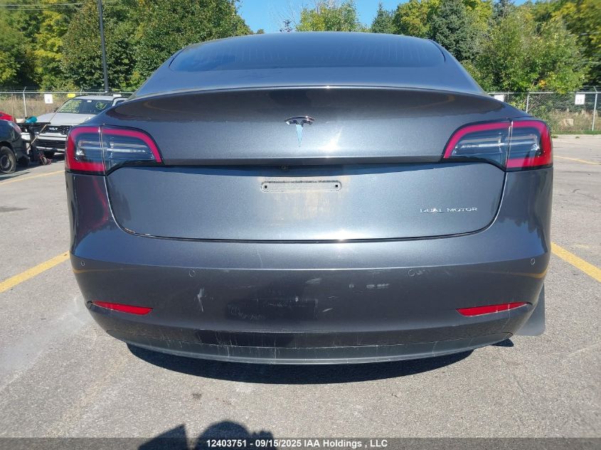 2020 Tesla Model 3 Long Range VIN: 5YJ3E1EB2LF670489 Lot: 12403751