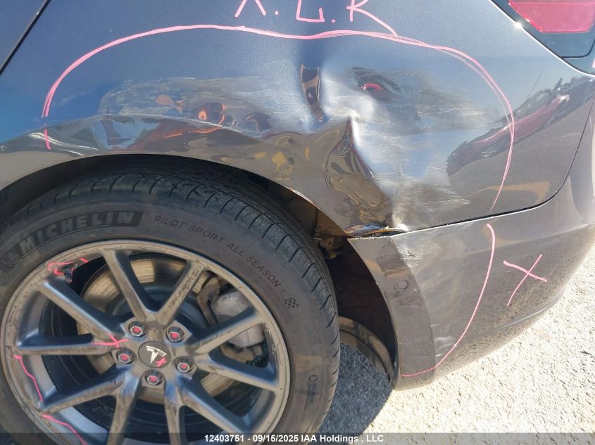 2020 Tesla Model 3 Long Range VIN: 5YJ3E1EB2LF670489 Lot: 12403751