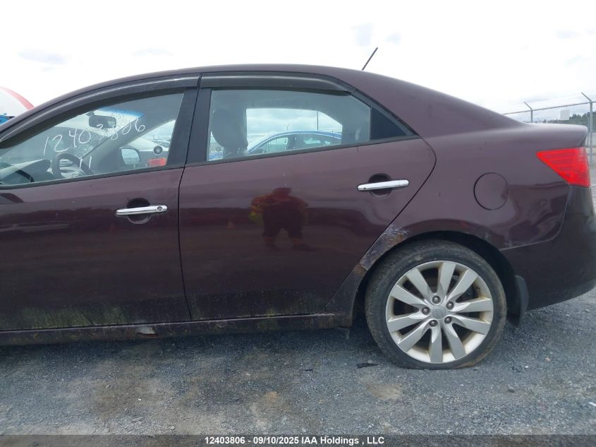 2011 Kia Forte Sx VIN: KNAFW4A35B5354530 Lot: 12403806