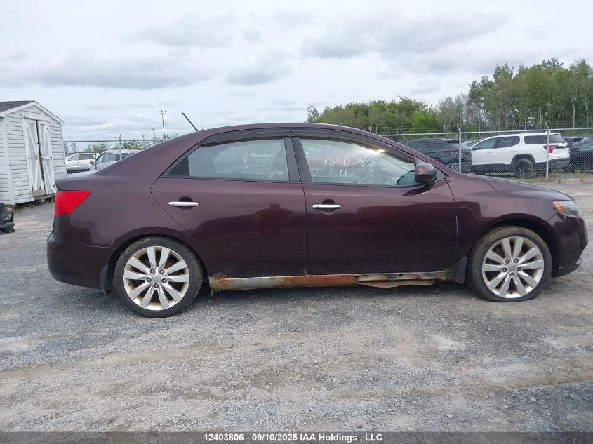 2011 Kia Forte Sx VIN: KNAFW4A35B5354530 Lot: 12403806