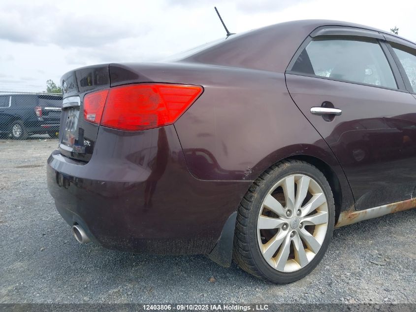 2011 Kia Forte Sx VIN: KNAFW4A35B5354530 Lot: 12403806