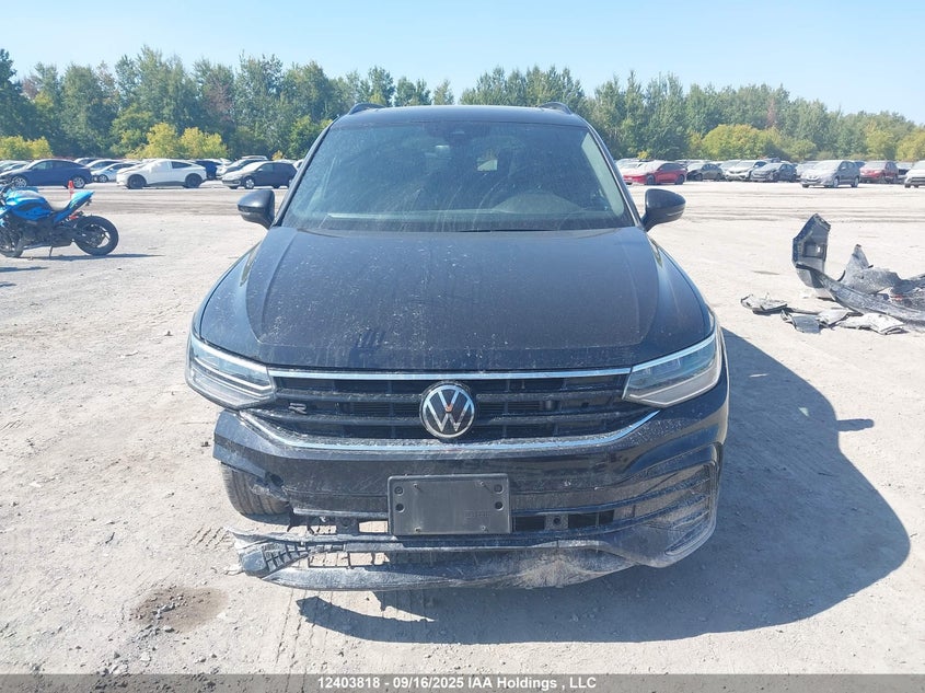 2022 Volkswagen Tiguan VIN: 3VV8B7AX7NM055178 Lot: 12403818