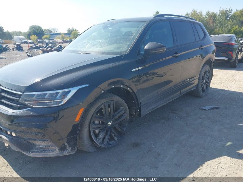2022 Volkswagen Tiguan VIN: 3VV8B7AX7NM055178 Lot: 12403818