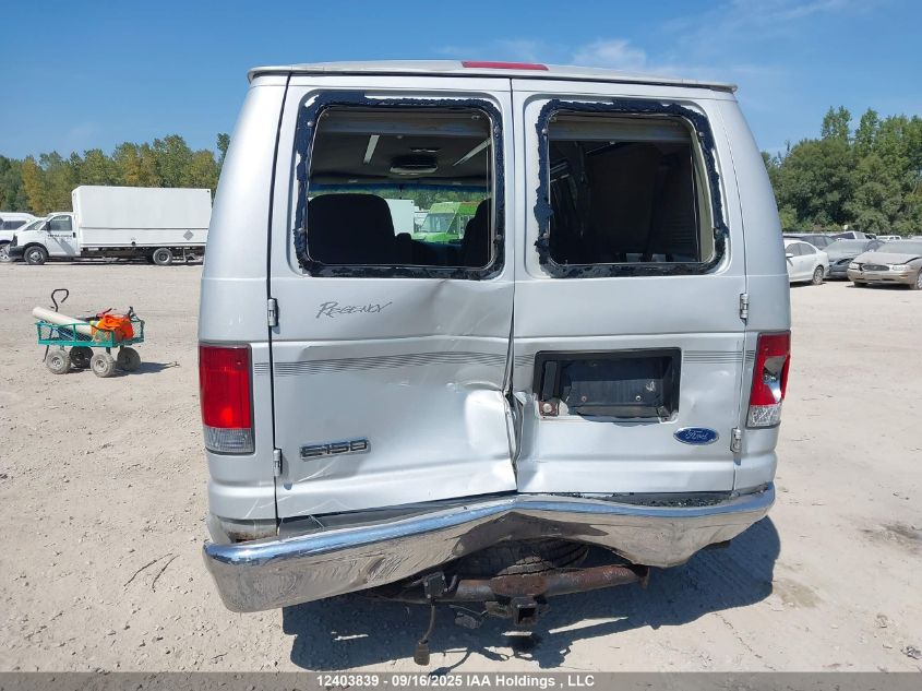 2006 Ford Econoline E150 Van VIN: 1FDRE14W86DB13639 Lot: 12403839
