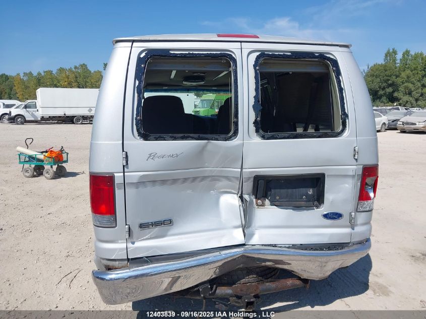 2006 Ford Econoline E150 Van VIN: 1FDRE14W86DB13639 Lot: 12403839