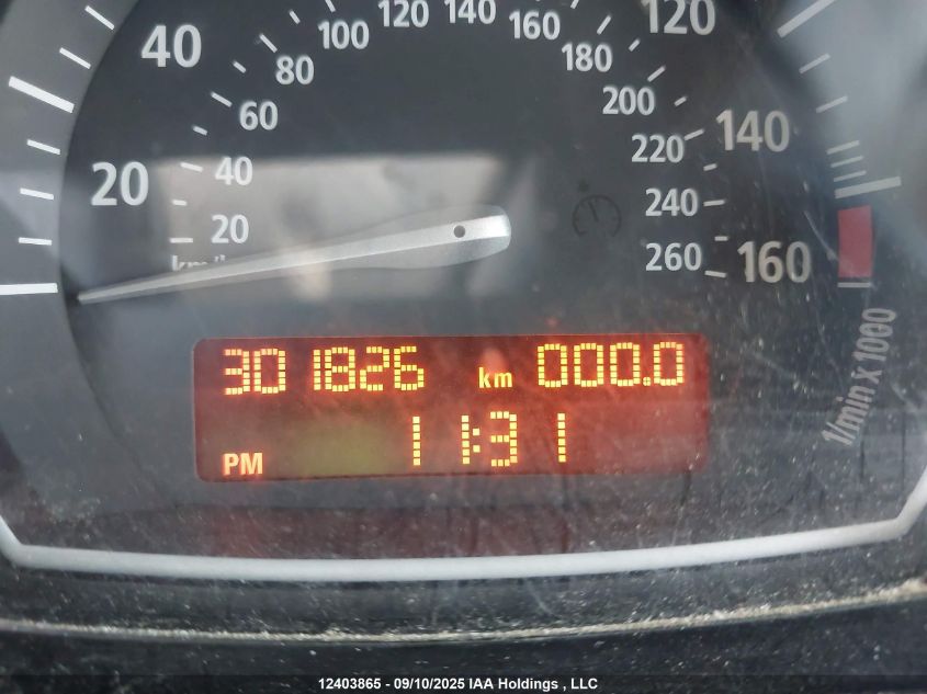 2007 BMW X3 3.0Si VIN: WBXPC93407WF09026 Lot: 12403865