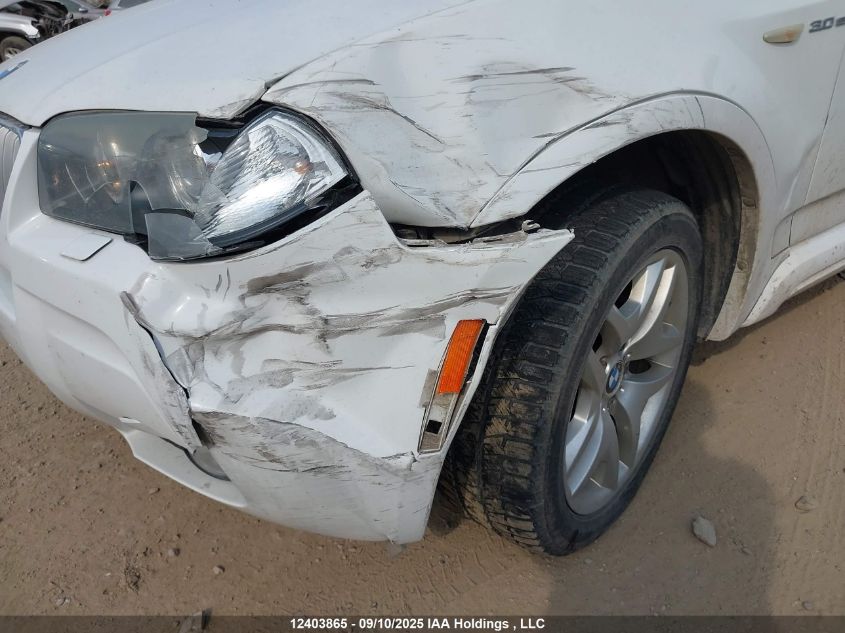 2007 BMW X3 3.0Si VIN: WBXPC93407WF09026 Lot: 12403865