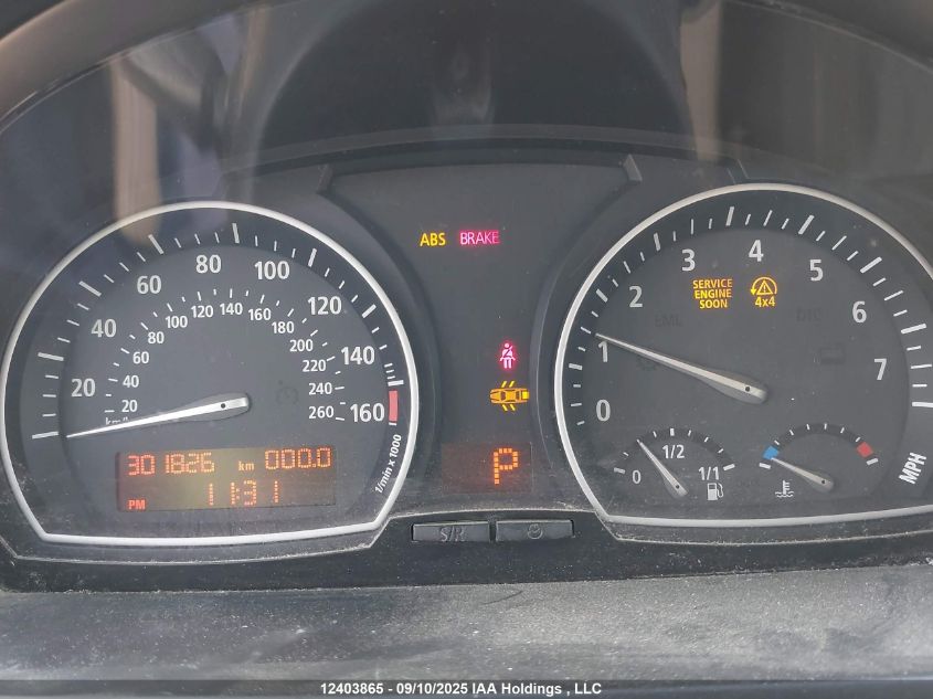 2007 BMW X3 3.0Si VIN: WBXPC93407WF09026 Lot: 12403865