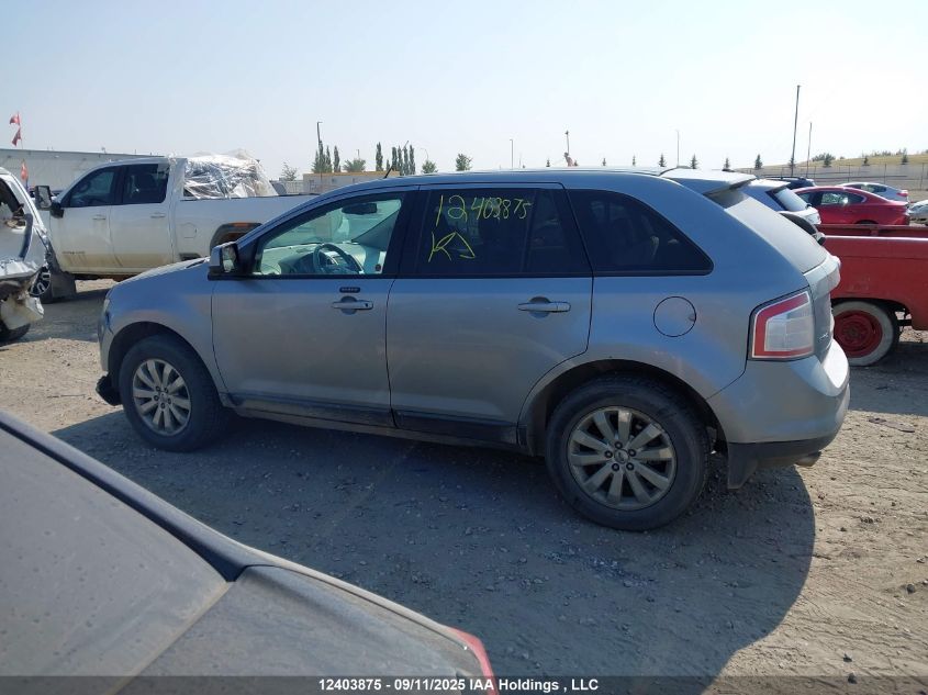 2007 Ford Edge Sel Plus VIN: 2FMDK49CX7BA32166 Lot: 12403875