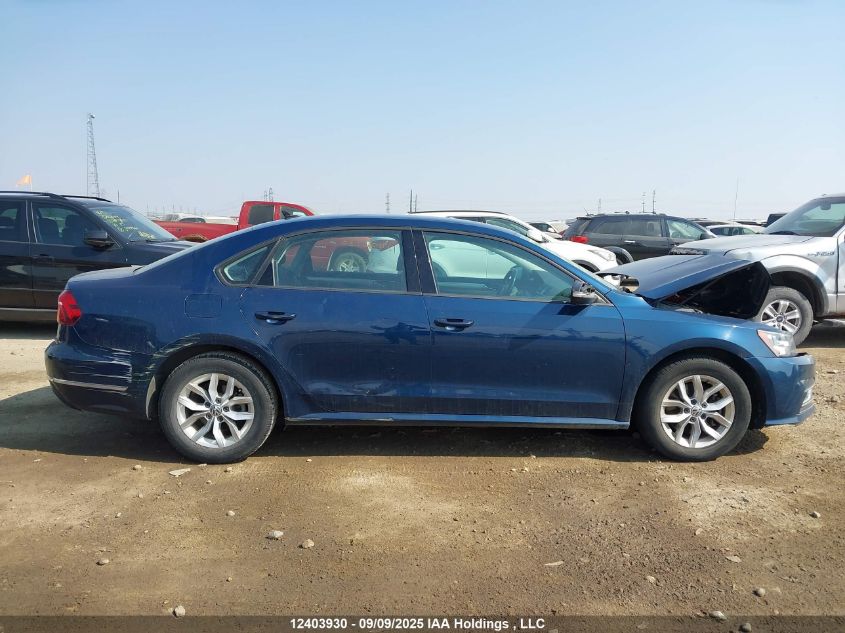 2018 Volkswagen Passat S/R-Line VIN: 1VWAA7A38JC034784 Lot: 12403930