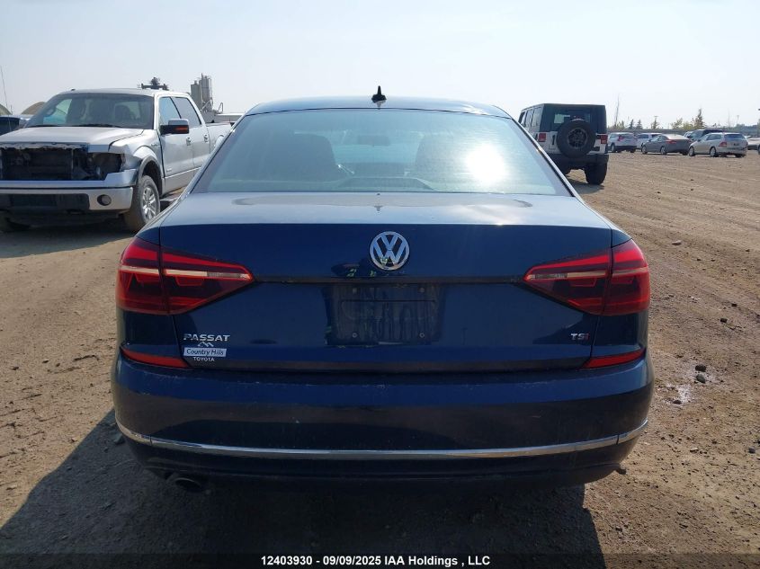2018 Volkswagen Passat S/R-Line VIN: 1VWAA7A38JC034784 Lot: 12403930