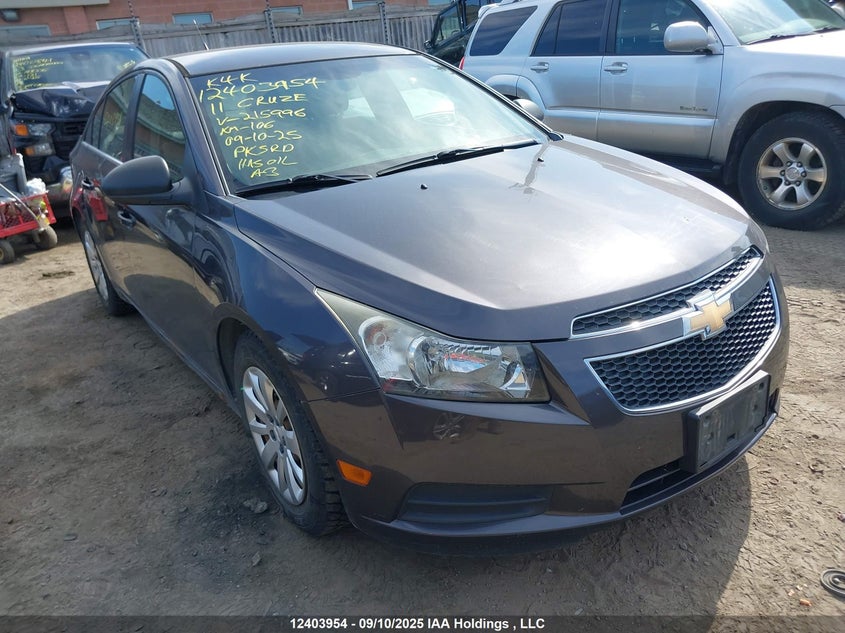 1G1PA5SHXB7215996 2011 Chevrolet Cruze Ls auction photo 1