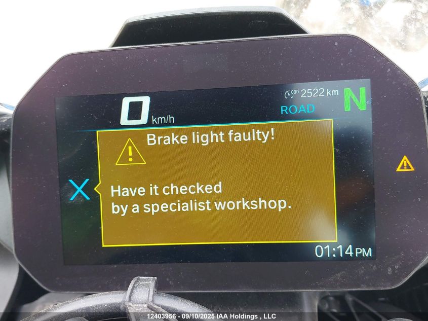 2025 BMW S 1000 Rr VIN: WB10P2306S6L00769 Lot: 12403956