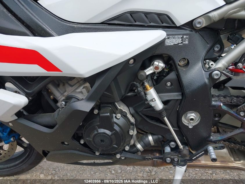 2025 BMW S 1000 Rr VIN: WB10P2306S6L00769 Lot: 12403956