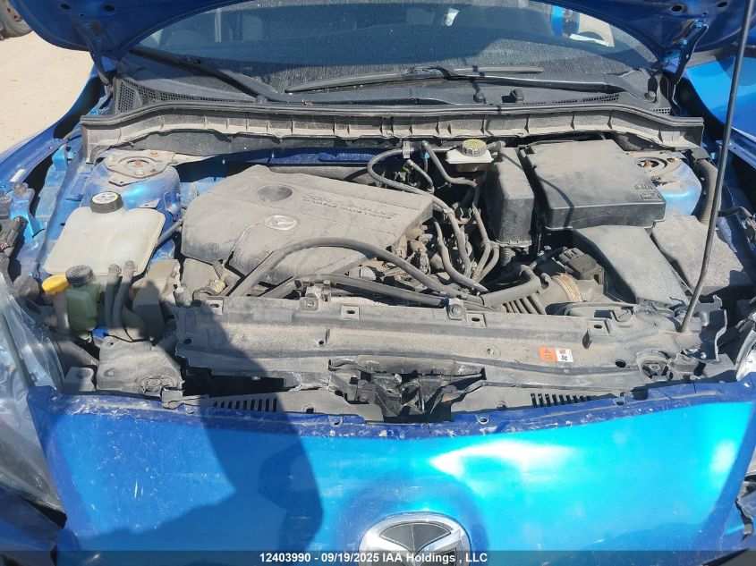 2012 Mazda Mazda3 Gx VIN: JM1BL1KF4C1619982 Lot: 12403990