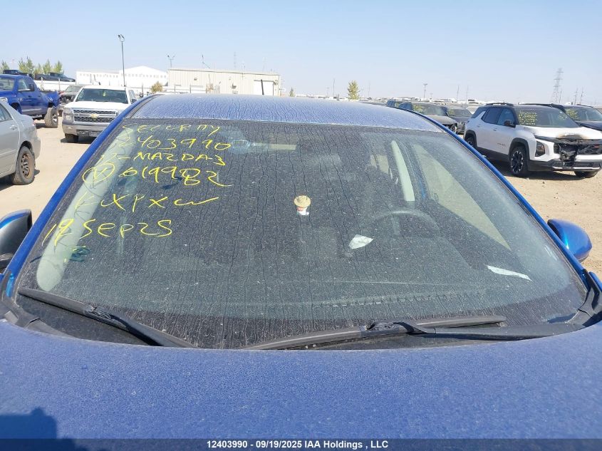 2012 Mazda Mazda3 Gx VIN: JM1BL1KF4C1619982 Lot: 12403990