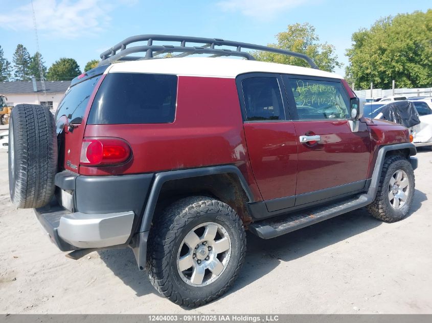 2008 Toyota Fj Cruiser VIN: JTEBU11F78K019601 Lot: 12404003