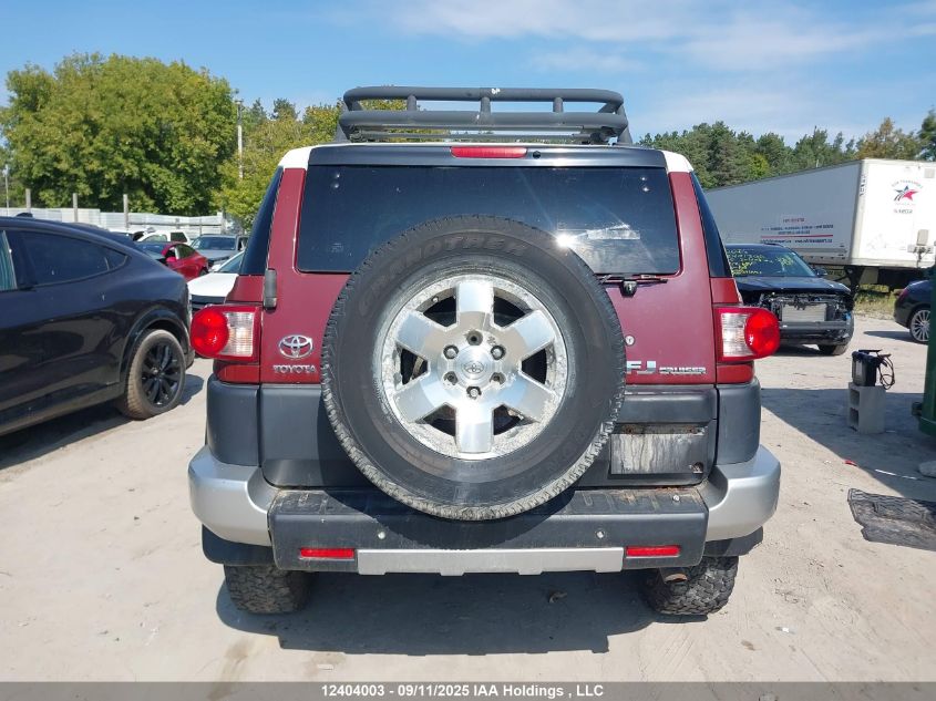 2008 Toyota Fj Cruiser VIN: JTEBU11F78K019601 Lot: 12404003