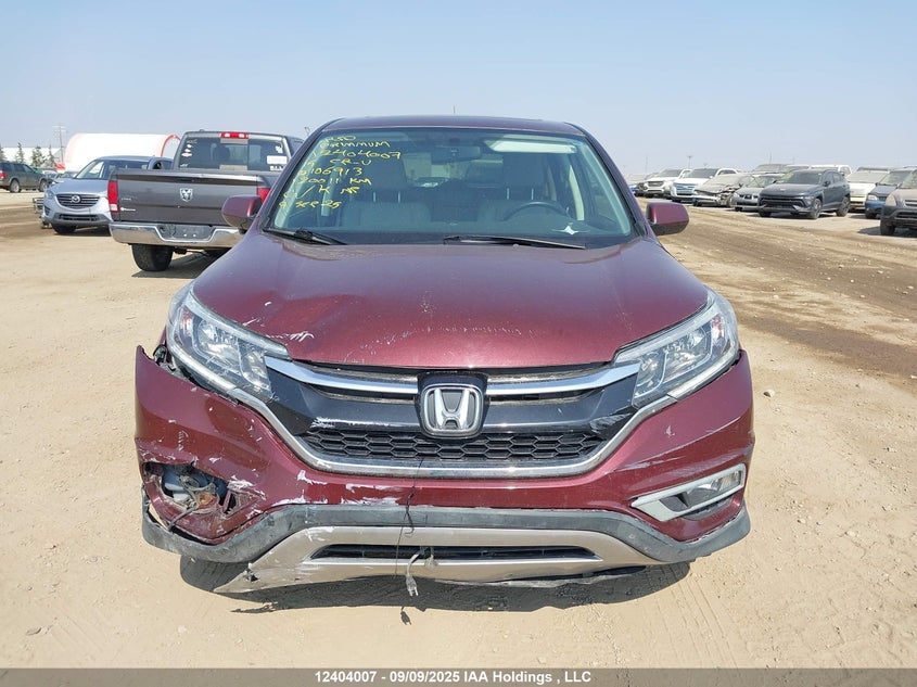 2015 Honda Cr-V Ex-L VIN: 2HKRM4H73FH106913 Lot: 12404007