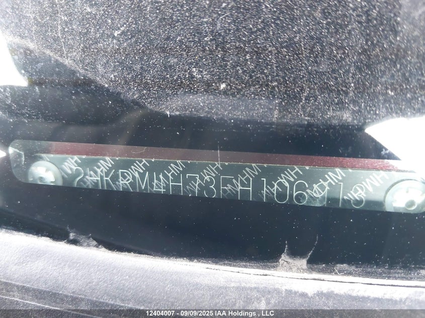 2015 Honda Cr-V Ex-L VIN: 2HKRM4H73FH106913 Lot: 12404007