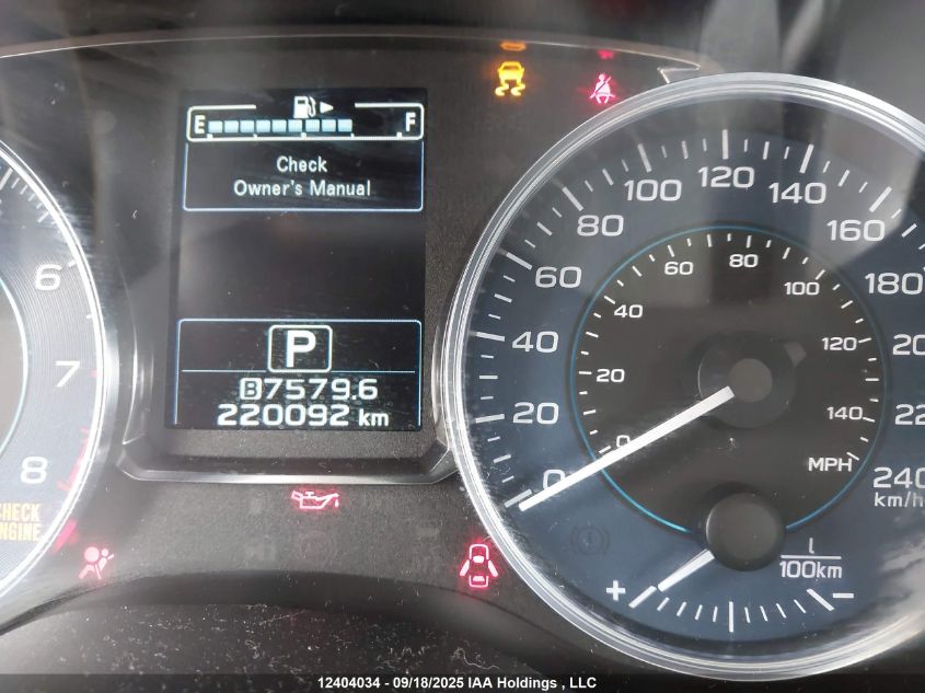 2015 Subaru Xv Crosstrek Sport Package/Touring VIN: JF2GPACC5FH220669 Lot: 12404034