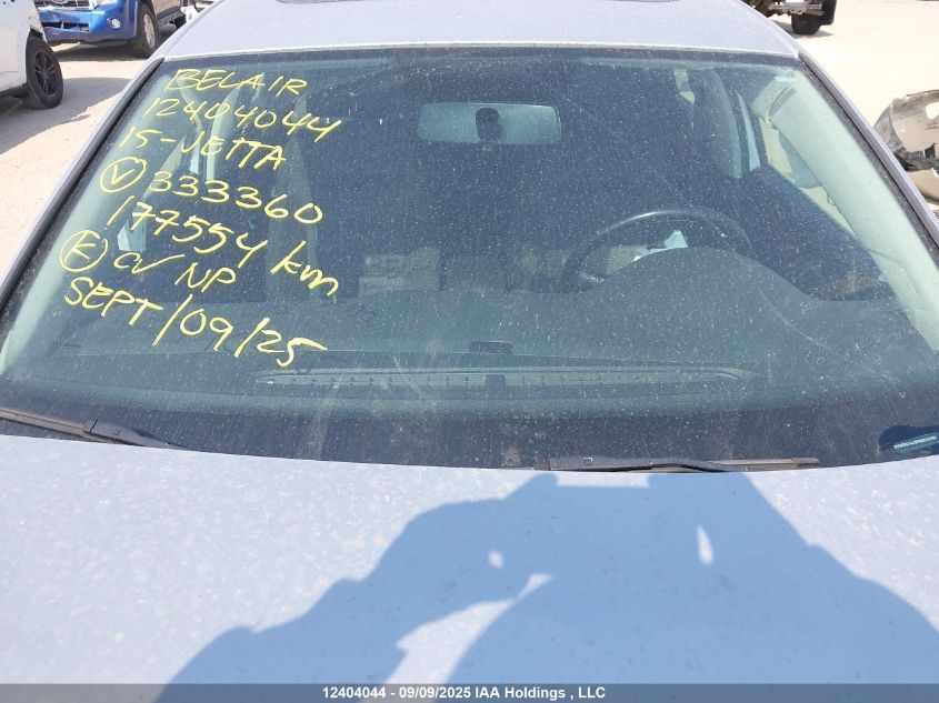 2015 Volkswagen Jetta Se VIN: 3VWD07AJXFM333360 Lot: 12404044