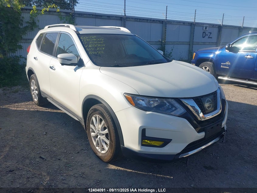 5N1AT2MV0HC892401 2017 Nissan Rogue S/Sl Platinum/Sv auction photo 1