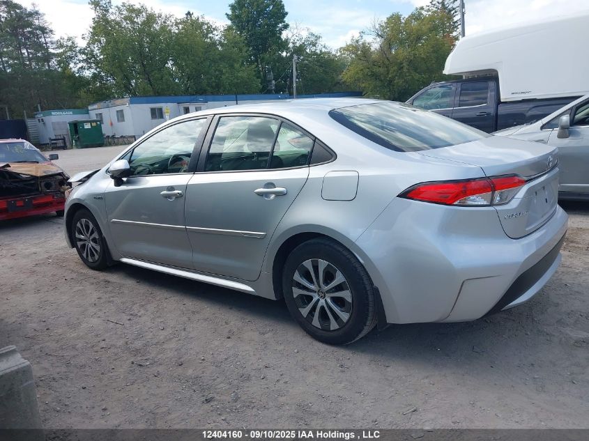 2021 Toyota Corolla Hybrid Base W/Li Battery VIN: JTDBAMDE6MJ002208 Lot: 12404160