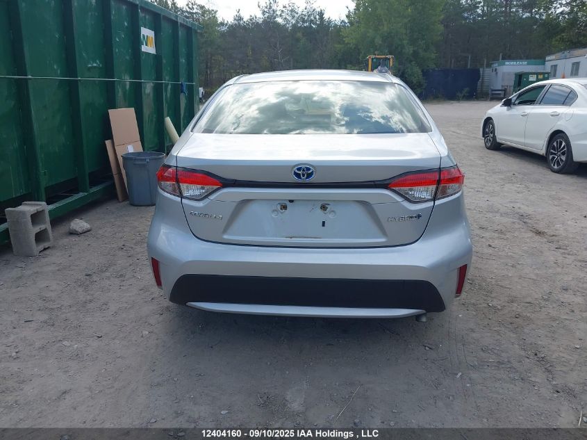 2021 Toyota Corolla Hybrid Base W/Li Battery VIN: JTDBAMDE6MJ002208 Lot: 12404160