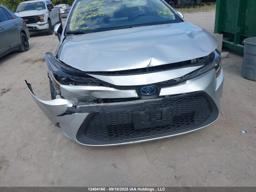 2021 Toyota Corolla Hybrid Base W/Li Battery VIN: JTDBAMDE6MJ002208 Lot: 12404160