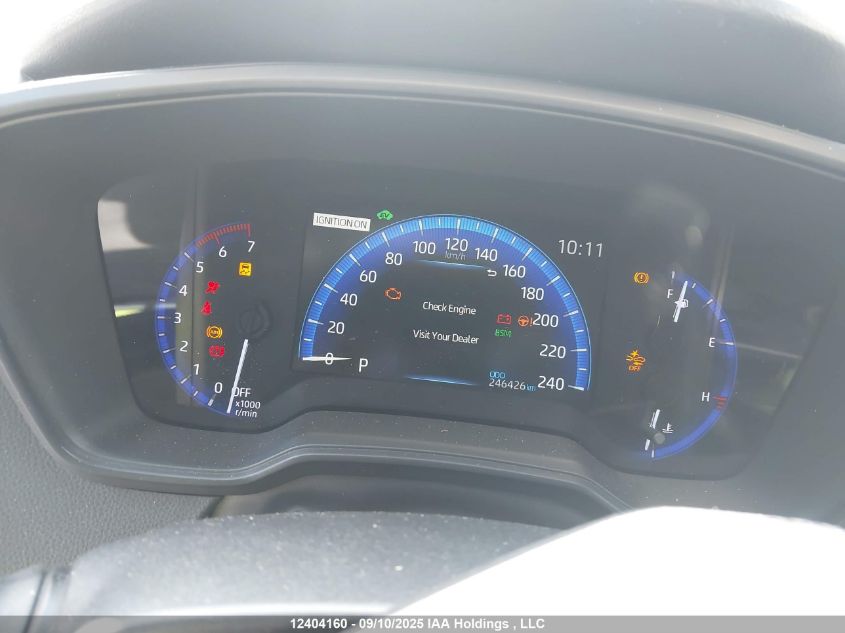 2021 Toyota Corolla Hybrid Base W/Li Battery VIN: JTDBAMDE6MJ002208 Lot: 12404160