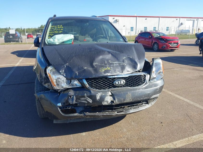 2014 Kia Sedona Lx VIN: KNDMG4C70E6592517 Lot: 12404172