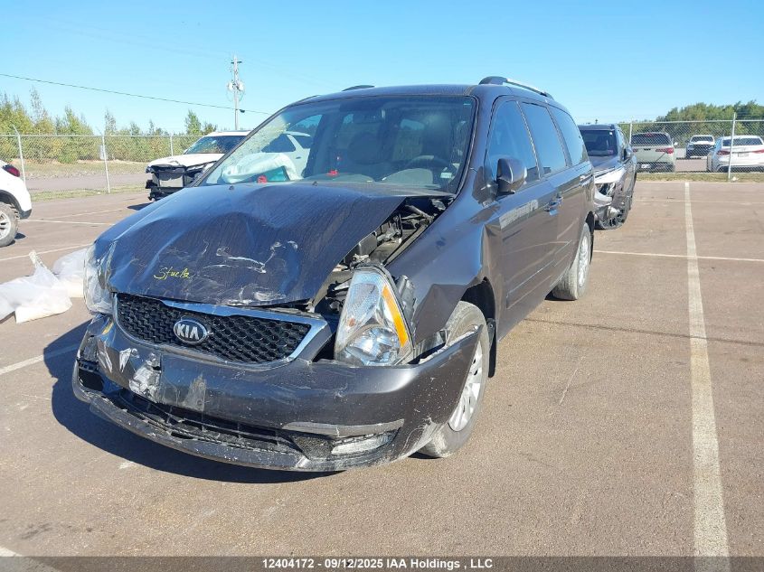 2014 Kia Sedona Lx VIN: KNDMG4C70E6592517 Lot: 12404172