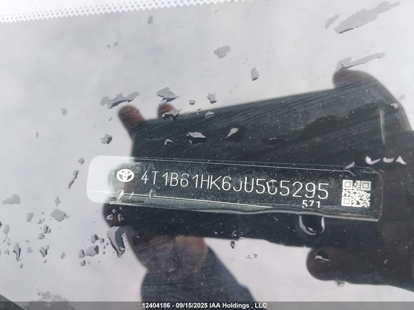 2018 Toyota Camry Xse VIN: 4T1B61HK6JU565295 Lot: 12404186