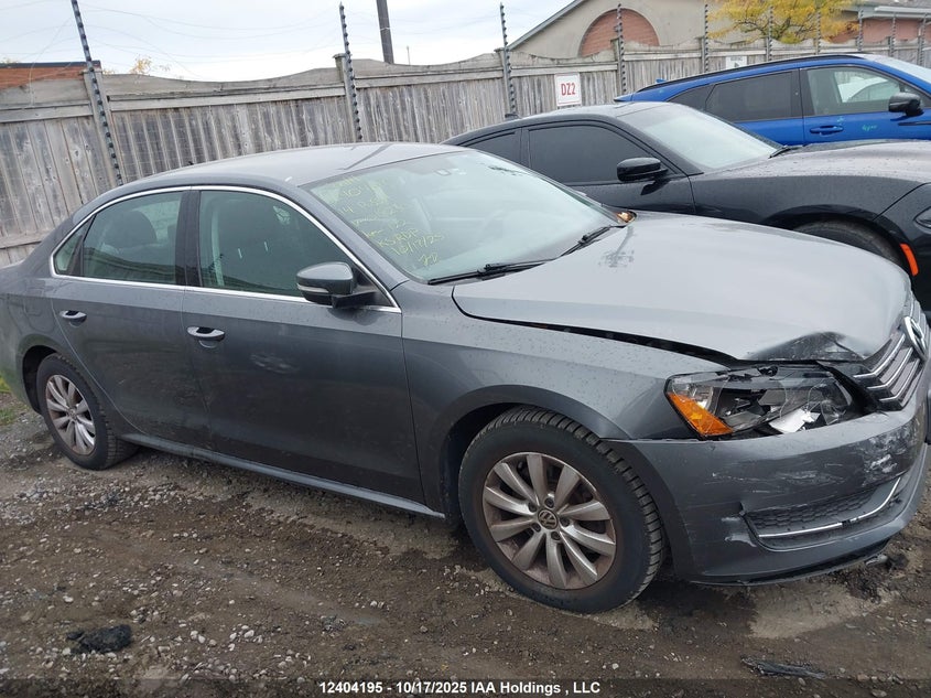 1VWAH7A34EC018230 2014 VOLKSWAGEN PASSAT photo no. 13