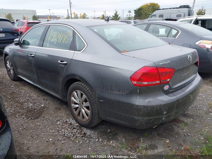 1VWAH7A34EC018230 2014 VOLKSWAGEN PASSAT photo no. 3