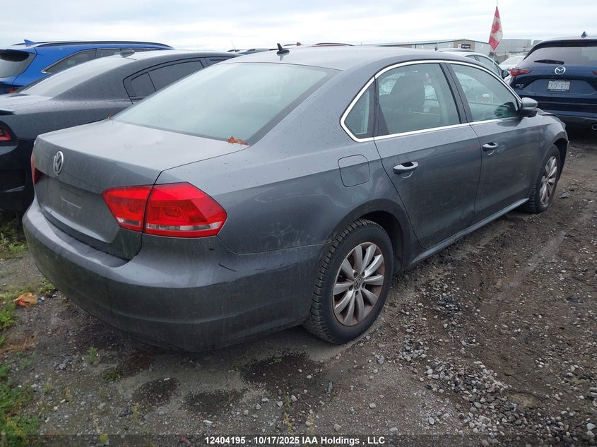 1VWAH7A34EC018230 2014 VOLKSWAGEN PASSAT photo no. 4