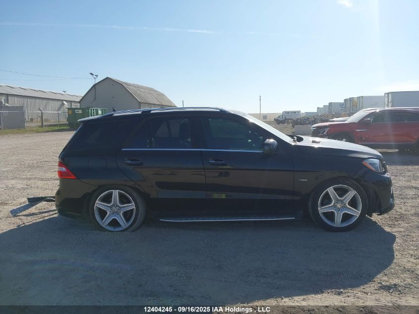 2012 Mercedes-Benz Ml 350 Bluetec 4Matic VIN: 4JGDA2EB0CA086831 Lot: 12404245
