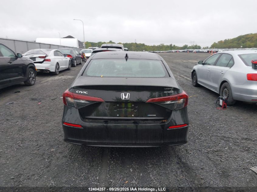 2025 Honda Civic Sport/Sport Touring VIN: 2HGFE4F89SH018724 Lot: 12404257
