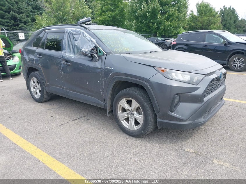 2T3BWRFV2MW105834 2021 Toyota Rav4 Hybrid Le auction photo 1