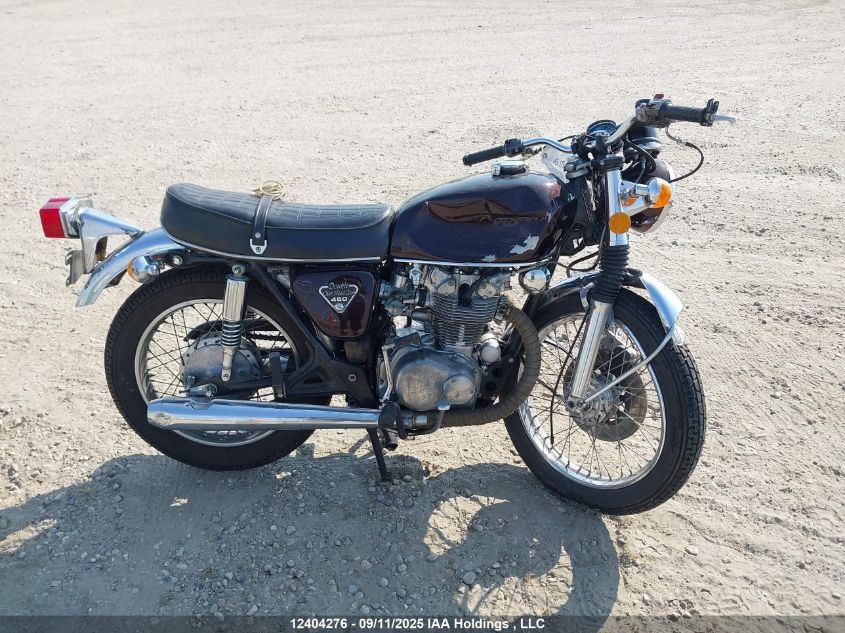 1973 Honda Cb450 VIN: CB4505038727 Lot: 12404276