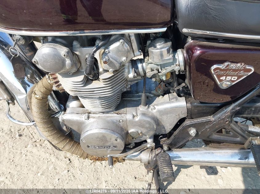 1973 Honda Cb450 VIN: CB4505038727 Lot: 12404276