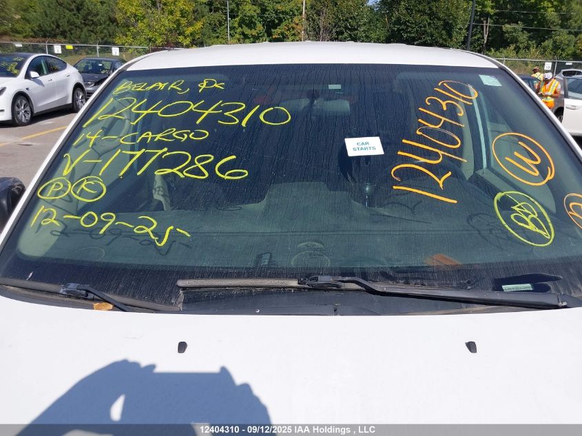 2014 Ram Cargo VIN: 2C4JRGAG0ER177286 Lot: 12404310