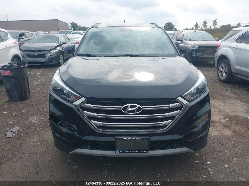 2017 Hyundai Tucson Limited/Sport And Eco/Se VIN: KM8J3CA22HU441979 Lot: 12404338