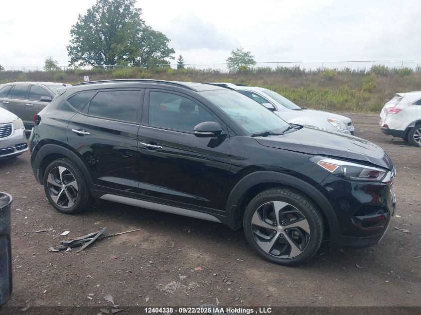 2017 Hyundai Tucson Limited/Sport And Eco/Se VIN: KM8J3CA22HU441979 Lot: 12404338