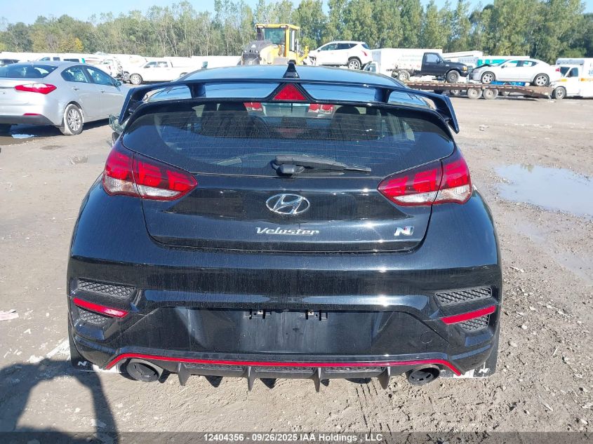2022 Hyundai Veloster N Dct VIN: KMHT36AH6NU014833 Lot: 12404356