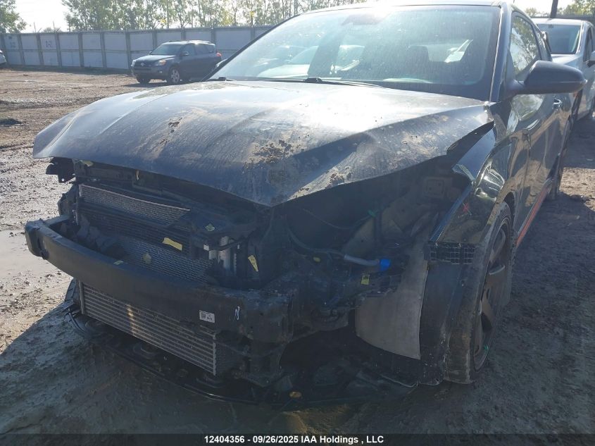 2022 Hyundai Veloster N Dct VIN: KMHT36AH6NU014833 Lot: 12404356