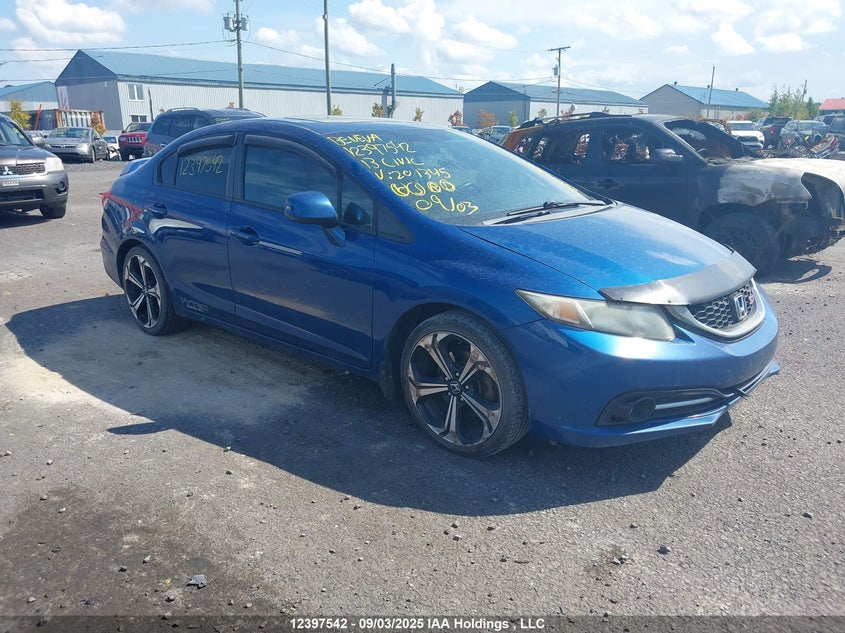 2HGFB6E59DH201345 2013 Honda Civic Si Si auction photo 1