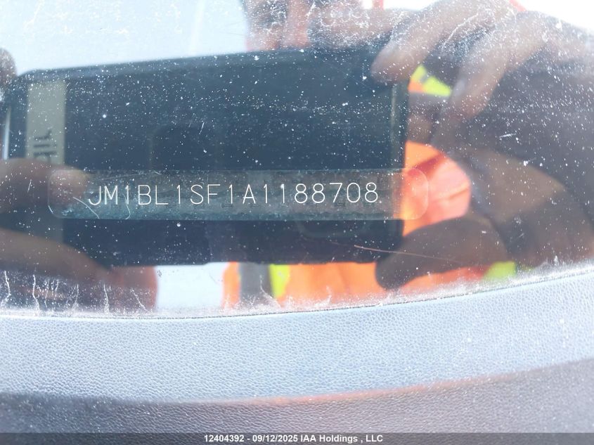 2010 Mazda 3 I VIN: JM1BL1SF1A1188708 Lot: 12404392