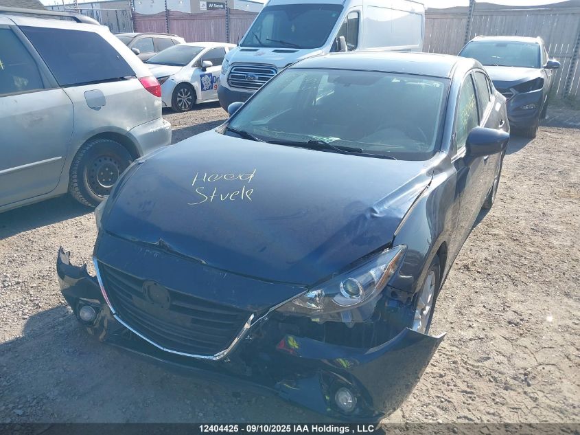 2014 Mazda Mazda3 Gs-Sky VIN: JM1BM1V79E1153549 Lot: 12404425